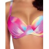 Верх купальника на тонком поролоне Ava SK163 U Pastel Tie Dye, Цвет: розовый микс, Размеры: 90I, изображение 4