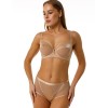 Трусики слипы Coquette Revue PLAIN 65116-13, Цвет: бежевый, Размеры: XS, изображение 3