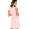 Ночная сорочка с коротким рукавом Donna CELINE nightdress, Цвет: розовый, Размеры: M, изображение 2