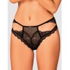 Сексуальные трусики Obsessive MIBELIA PANTIES, Цвет: черный, Размеры: XS/S
