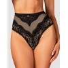 Соблазнительные трусики Obsessive OLVIDIA PANTIES, Цвет: черный, Размеры: XS/S