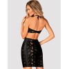 Сексуальное платье Obsessive VIVIANTY DRESS, Цвет: черный, Размеры: XS/S, изображение 2