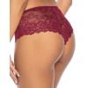 Трусы шортики кружевные MAT CARMELA burgund F-053-54-2, Цвет: бургунди, Размеры: S, изображение 2