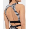 Верх купальника UNICONF CBB233 V1 SPICY STRIPES, Цвет: черно-белый, Размеры: L, изображение 2