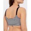 Купальный топ в полоску UNICONF CBB234 V1 SPICY STRIPES, Цвет: черно-белый, Размеры: S, изображение 2