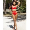 Красный купальный бюст-бандо UNICONF CBS242 ROS SPIRIT OF COLOURS, Цвет: красный, Размеры: 70B, изображение 3