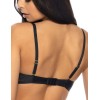 Бюстгальтер балконет пуш-ап MAT MARION bezowo-czarny M-3539-11, Цвет: черный, Размеры: 70E, изображение 2