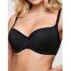 Бюстгальтер на поролоне Senselle KARMEN 14004 черный, Цвет: черный, Размеры: 70F