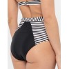 Купальные трусы в полоску UNICONF CBC238 V1 SPICY STRIPES, Цвет: черно-белый, Размеры: M, изображение 2