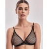 Эластичный бюстгальтер сеточка Alles SONO M/BF bralette черный, Цвет: черный, Размеры: S, изображение 3