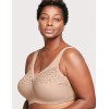 Хлопковый бюстгальтер без косточек Glamorise GI1001 кофе, Цвет: кофе, Размеры: 130E, изображение 4
