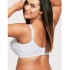 Хлопковый бюстгальтер без косточек Glamorise GI1001 белый, Цвет: белый, Размеры: 80C, изображение 2