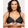 Бюстгальтер с мягкой чашкой Glamorise GI1247 черный, Цвет: черный, Размеры: 90D, изображение 3