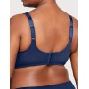 Бескаркасный бюстгальтер минимайзер Glamorise GI1003 темно-синий, Цвет: темно-синий, Размеры: 80G, изображение 2