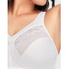Бескаркасный бюстгальтер минимайзер Glamorise GI1003 белый, Цвет: белый, Размеры: 90D, изображение 5