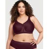 Бюстгальтер мягкий без косточек Glamorise GI1005 винный, Цвет: винный, Размеры: 100G, изображение 4