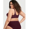 Бюстгальтер мягкий без косточек Glamorise GI1005 винный, Цвет: винный, Размеры: 100G, изображение 8