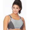 Бюстгальтер для фитнеса Glamorise GI9167 серый, Цвет: серый, Размеры: 75B, изображение 7