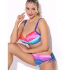 Яркий купальник с регулируемыми плавками Jolidon FJ43I мультиколор, Цвет: мультиколор, Размеры: 80F
