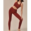 Спортивные леггинсы MY PA889 sangria, Цвет: темно-красный, Размеры: M