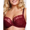 Мягкий бюстгальтер с вышивкой Senselle MERRIMENT 1010023 бургундское вино, Цвет: бургундское вино, Размеры: 80F