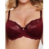 Мягкий кружевной бюстгальтер Senselle SUMMER ROSE LACE 12008 бургундское вино, Цвет: бургундское вино, Размеры: 75D