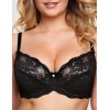 Мягкий кружевной бюстгальтер Senselle SUMMER ROSE LACE 12008 черный, Цвет: черный, Размеры: 75E