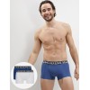 Мужские боксеры в наборе (2 шт) Dim 01N1 синий/белый, Цвет: синий/белый, Размеры: S