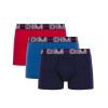 Трусы мужские боксеры в наборе (3 шт) Dim 01QU красный/темно-синий/синий, Цвет: красный/темно-синий/, Размеры: S, изображение 2