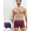 Трусы мужские боксеры набор (2 шт) Dim 0A6C красный/синий, Цвет: красный/синий, Размеры: 3XL