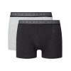 Трусы мужские боксеры набор (2 шт) Dim 0A6C черный/серый, Цвет: черный/серый, Размеры: M, изображение 2