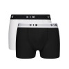 Трусы мужские боксеры набор (2 шт) Dim 0ARL черный/белый, Цвет: черный/белый, Размеры: M, изображение 2