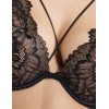 Кружевной бюстгальтер пуш-ап Esotiq KATIE 40561 черно-бежевый, Цвет: черный+бежевый, Размеры: 70E, изображение 6