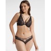 Кружевной бюстгальтер пуш-ап Esotiq KATIE 40561 черно-бежевый, Цвет: черный+бежевый, Размеры: 70E, изображение 8