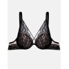 Кружевной бюстгальтер пуш-ап Esotiq KATIE 40561 черно-бежевый, Цвет: черный+бежевый, Размеры: 70E, изображение 10