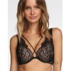Кружевной бюстгальтер пуш-ап Esotiq KATIE 40561 черно-бежевый, Цвет: черный+бежевый, Размеры: 70E, изображение 7