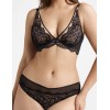 Кружевной мягкий бюстгальтер Esotiq KATIE 40562 черно-бежевый, Цвет: черный+бежевый, Размеры: 70C, изображение 2