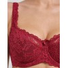 Бюстгальтер балконет Simona M 608 румба, Цвет: румба, Размеры: 80E, изображение 4