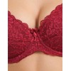 Бюстгальтер балконет пуш-ап Simona M 870 румба, Цвет: румба, Размеры: 80E, изображение 9