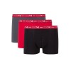 Набор мужских боксеров (3 шт) Dim 6596/3 серый/красный/черный, Цвет: серый/красный/черный, Размеры: M, изображение 2