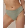 Трусы стринги с высокой посадкой MY PE044 pistache, Цвет: зеленый, Размеры: S/M