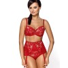 Трусы слипы высокие Ava RICH RED 1703 figi, Цвет: вишня, Размеры: M, изображение 2