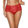 Трусы слипы высокие Ava RICH RED 1703 figi, Цвет: вишня, Размеры: M