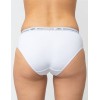Женские хлопковые трусы слипы Sergio Dallini SD7004-3, Цвет: белый, Размеры: S, изображение 2