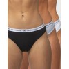 Трусы стринги Sergio Dallini SD7015-1 (3шт), Цвет: белый/серый/черный, Размеры: L