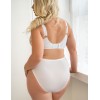 Высокие женские трусы Kris Line YES high waist, Цвет: белый, Размеры: M, изображение 5
