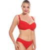 Раздельный купальник с мягкой чашкой Jolidon FJ52U красный, Цвет: красный, Размеры: 80C