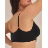 Топ со съемными вкладышами MY BR364PS nero, Цвет: черный, Размеры: 2XL, изображение 3