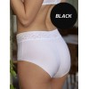 Сверхэластичные трусы слипы Janira FLEXIE ADAPT 30561 BRAGA LACE black, Цвет: black (черный), Размеры: S/M/L/XL, изображение 2
