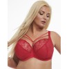 Бюстгальтер мягкий Kris Line LUCILLE soft, Цвет: алый, Размеры: 65K, изображение 2